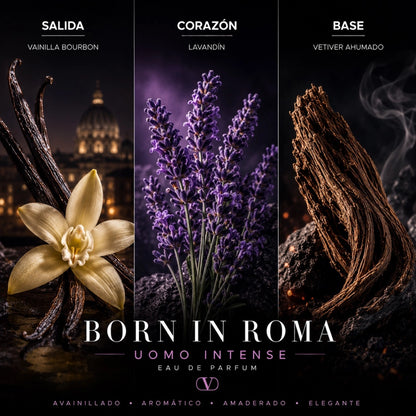 BORN IN ROMA UOMO INTENSE EAU DE PARFUM