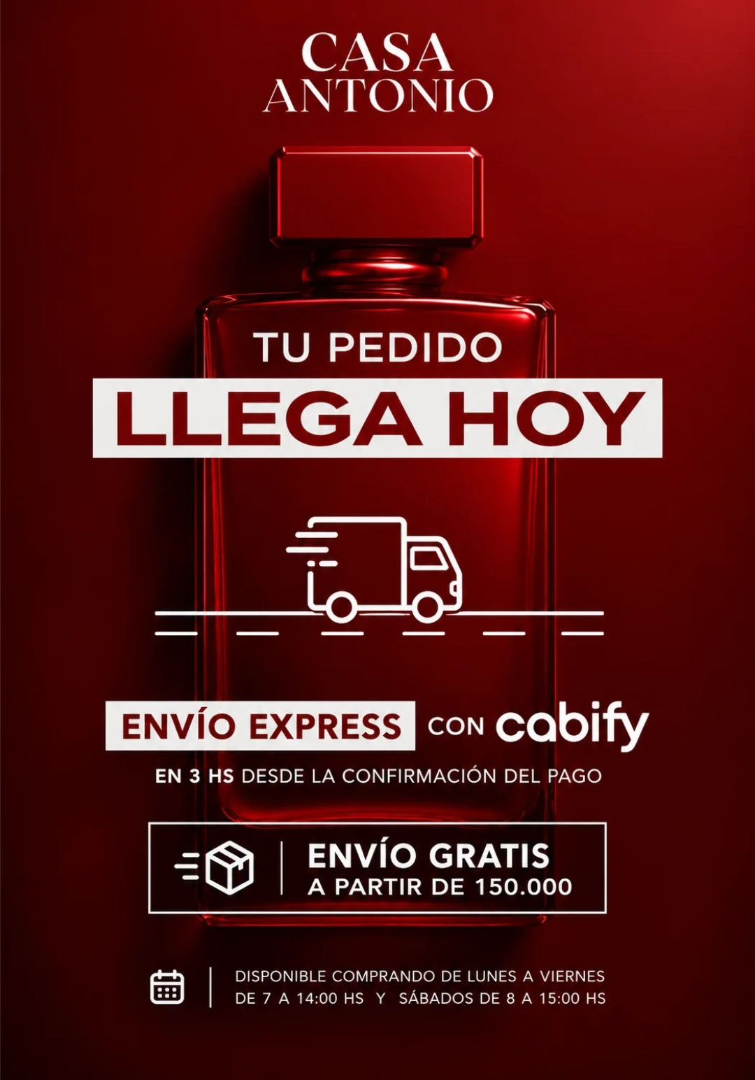Envío express con Cabify, tu pedido llega hoy